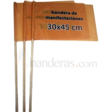 Banderas 30x45cm. Incluye palo
