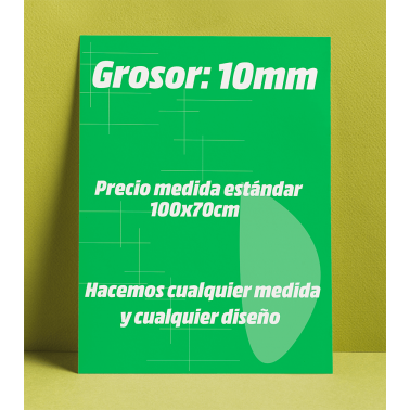 Cartel rígido PVC Forex 10mm