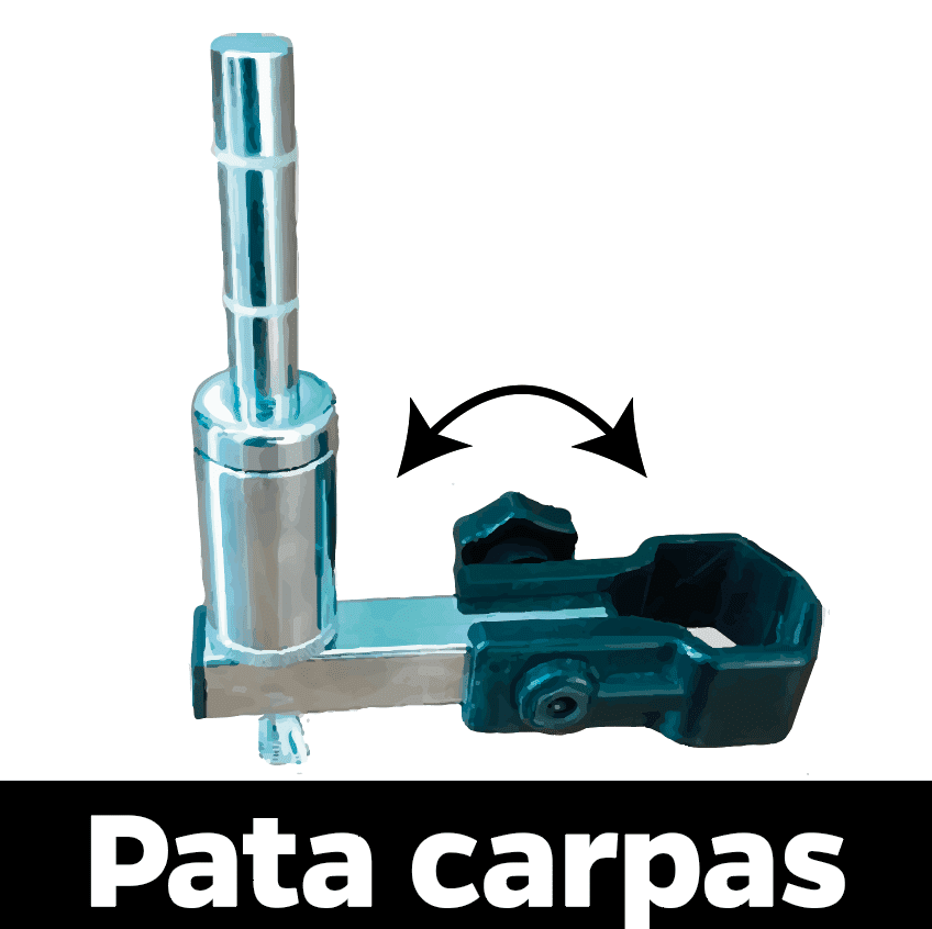 Base para patas de carpas