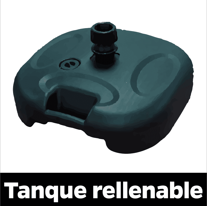 Base extra opcional Tanque rellenable