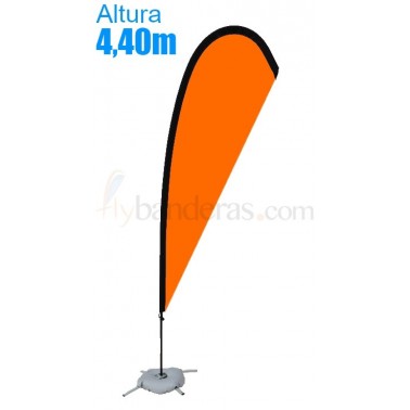 Bandera Modelo Lágrima XL